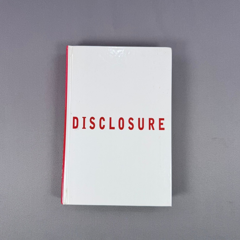 Michael Crichton‎ Disclosure Hardcover 1993 First Edition Thriller Fiction